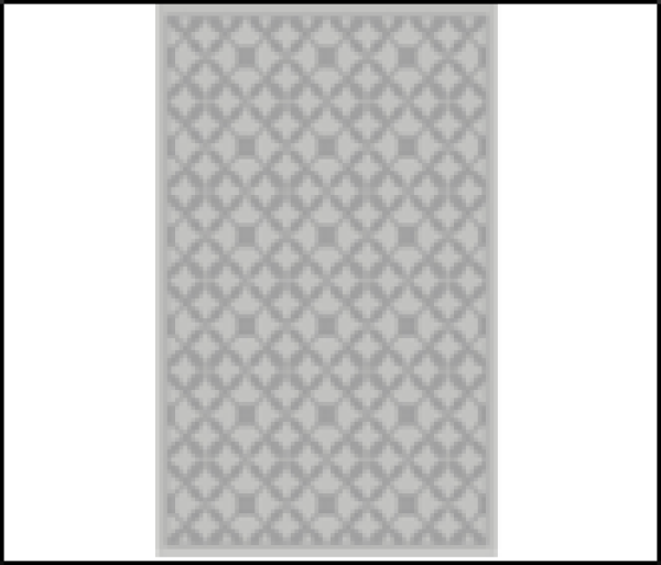 Ковер GROTTA 0.8*1.5 дизайн 7231A GREY/GREY