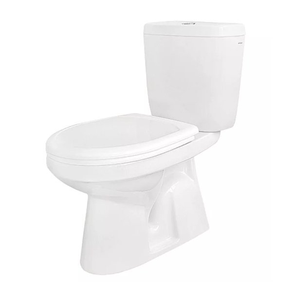 Унитаз-компакт SANTEK Анимо в пол/нижний/пластик