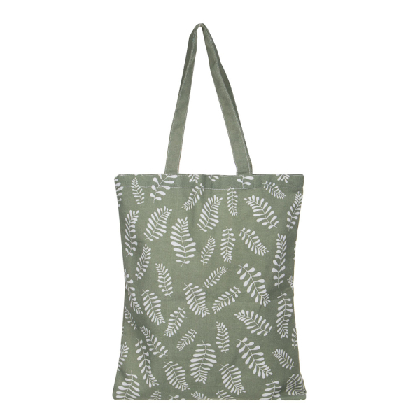 Сумка-шоппер тм VETTA, полиэстер, 37х41см, до 7кг, 4 дизайна, цвет зеленый