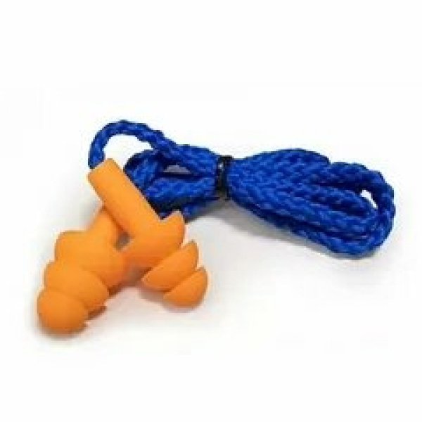 Беруши (вкадыши) силиконовые со шнурком "Блиц" в коробке