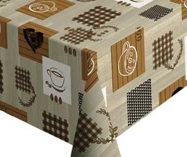 Клеенка ПВХ нетканая основа Jakline 1,4*20м рис 116 Dekorelle