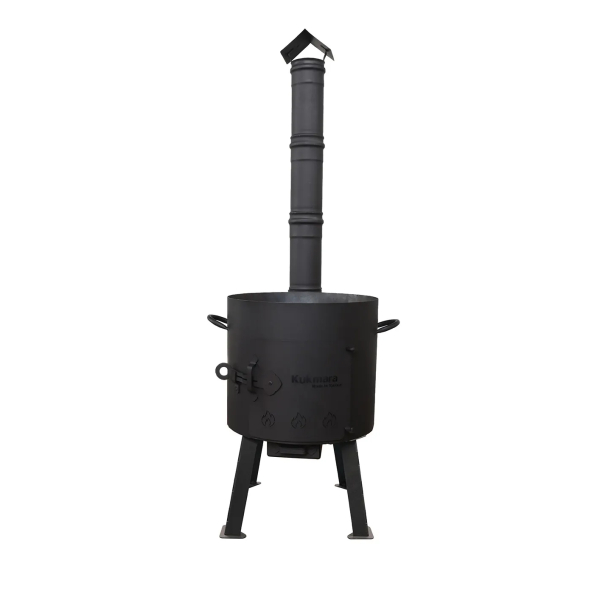 Учаг для казана с дымоходом 16 литров КУКМОР