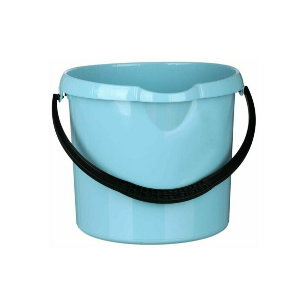 VETTA Ведро "Cuba" круглое 9л, пластик, светло-голубой