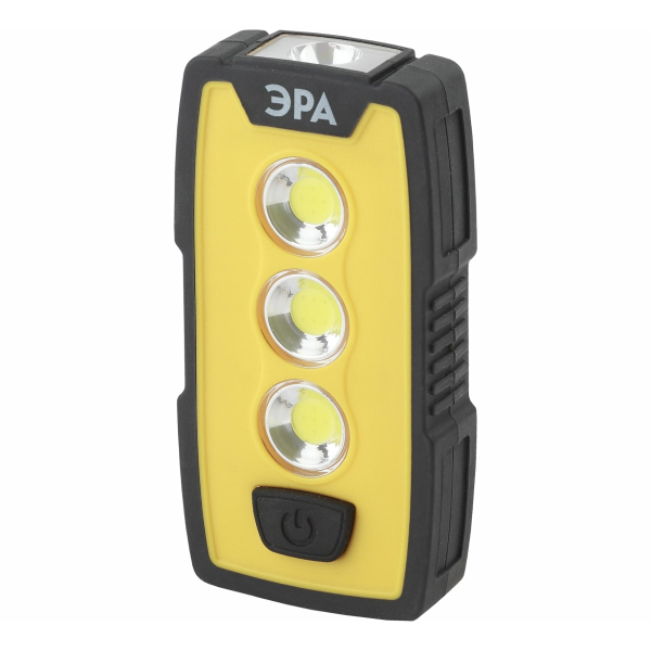 Фонарь кемпинговый 6W COB+1W LED, пласт., 3xAAA, крюч.,магн.,клип. IP65 RB-802 ЭРА