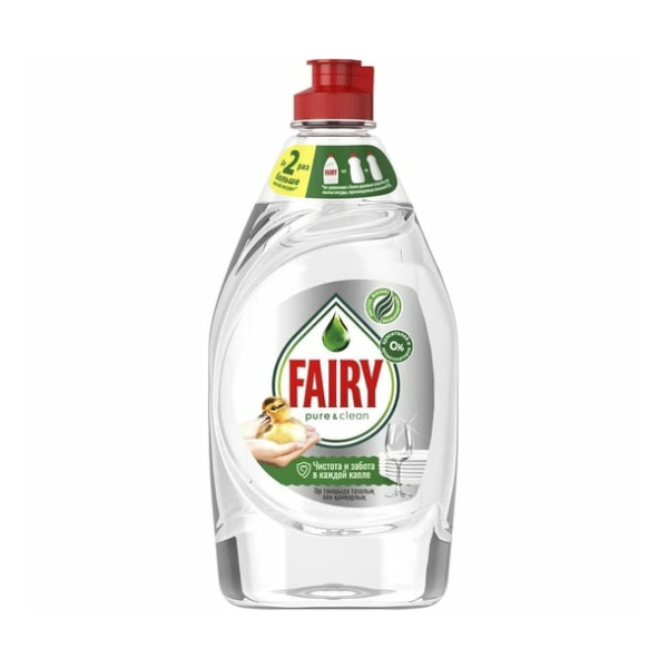 Средство для мытья посуды Fairy Pure&Clean 450мл