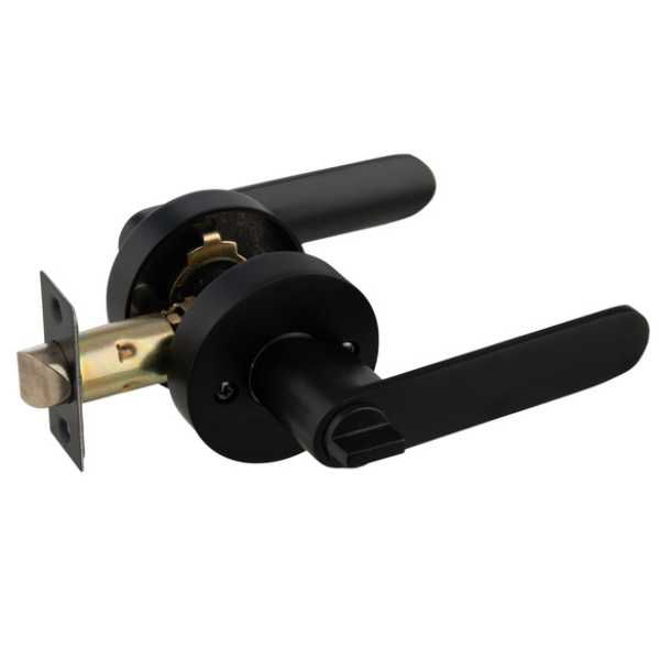 Ручка защелка кноб черный 802 BLACK ET