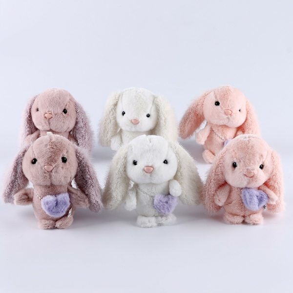 Мягкая игрушка в шоубоксе Зайка микс