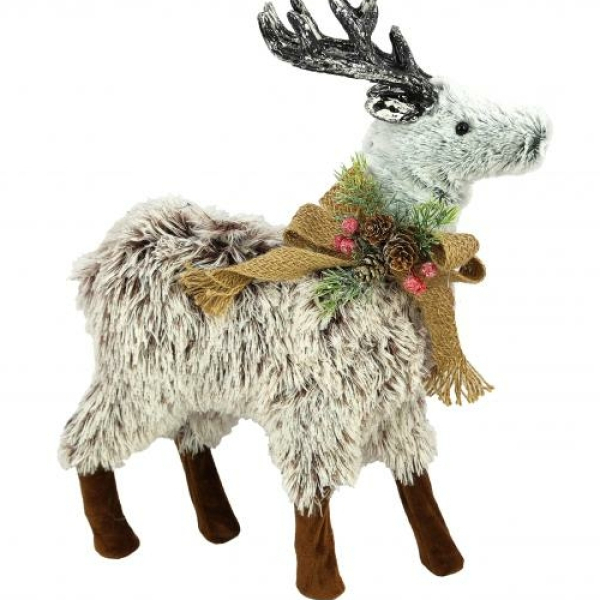 Фигурка новогодняя 45*30 см Новогодний олень NP-5040 Baizheng