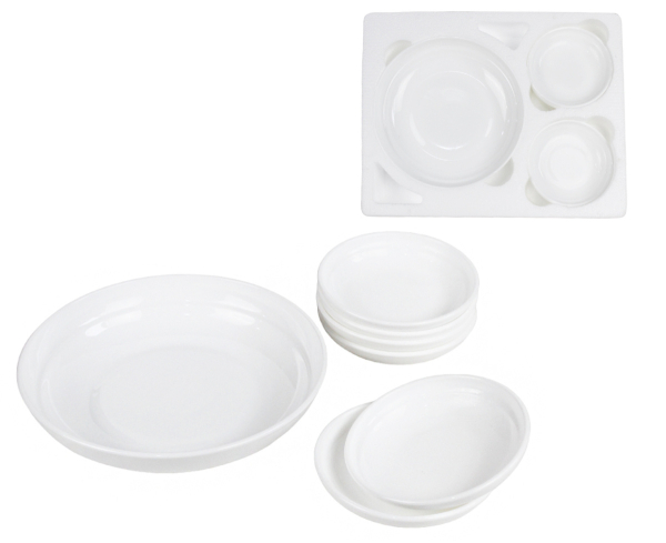 Набор столовый 7пр (пиалы d12см, салатник d20см) (уп/1/12шт)