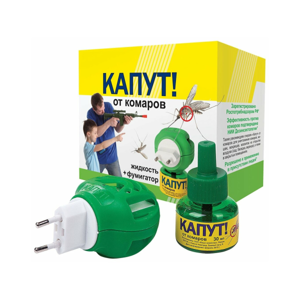 Фумигатор + флакон Капут