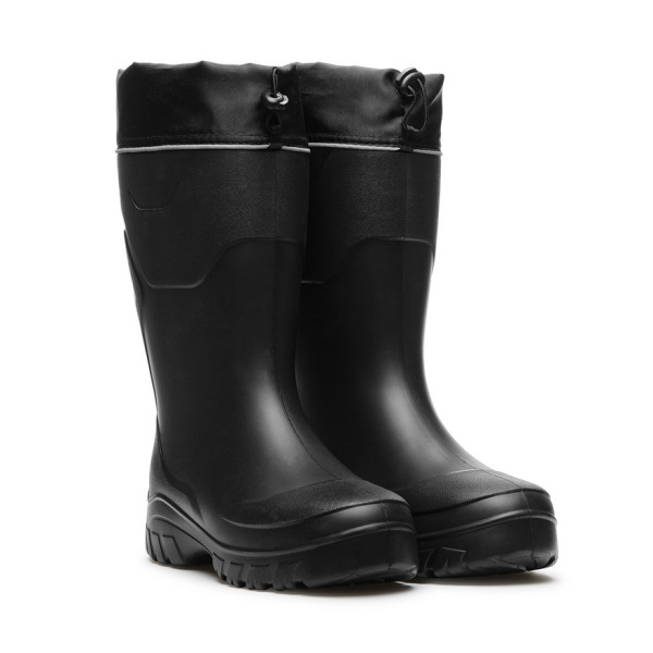 Сапоги утепленные ЭВА 472 НУ Дюна с надставкой чулок Черные 45