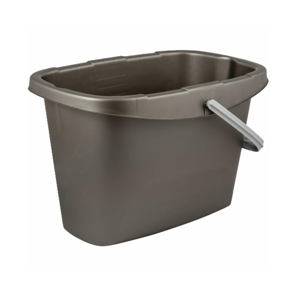 Ведро 13л прямоугольное антрацит Step S&C