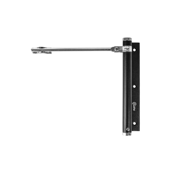 Доводчик дверной пружинный 40кг черный SDC1040 BL Punto