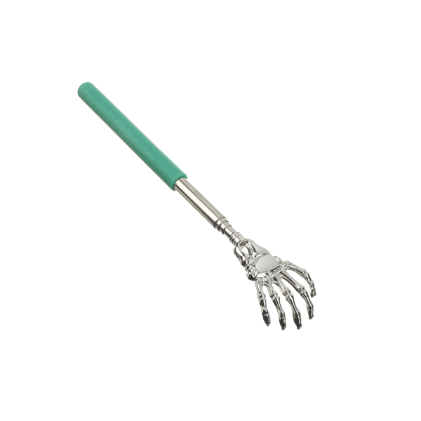 Чесалка для спины раздвижная металлическая 21-60см черная