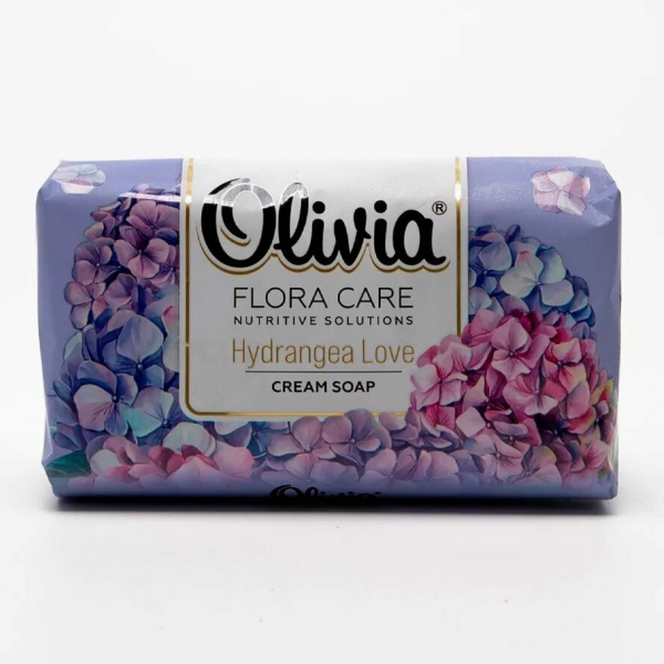 Olivia Туалетное мыло 140г FLORA CARE Lovely Hydrangea