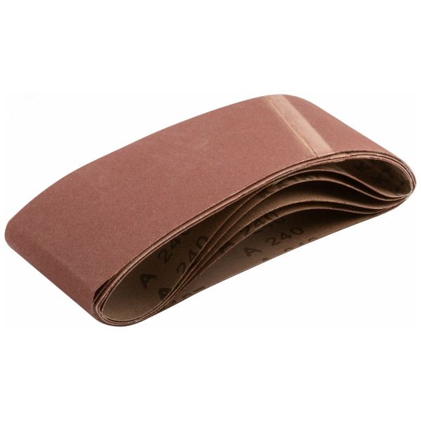 Лента шлифовальная Р240 75*457мм 5шт Fit