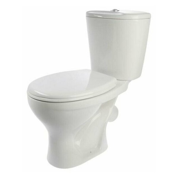 Унитаз-компакт ЛЗСФ Оптима Стандарт косой/нижний/пластик