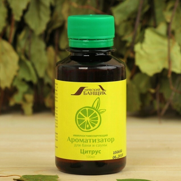 Ароматизатор для сауны 100мл Цитрус