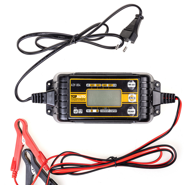 Зарядное устройство выход 4А АЗУ-804 ТОП АВТО