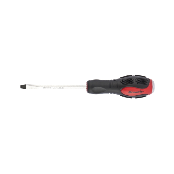 Отвертка ударная SL8*150мм двухкомпонентная рукоятка CrV Matrix