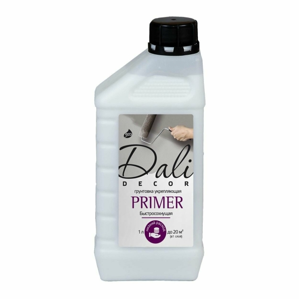 Грунтовка укрепляющая 1кг Dali-Decor Primer