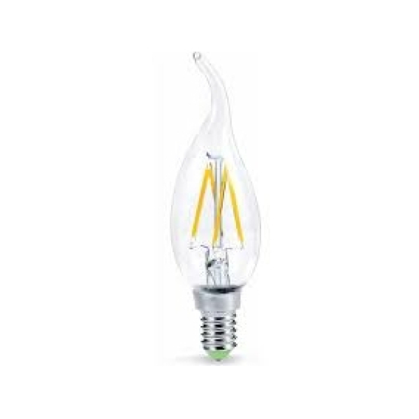 Лампа св/д Е14 LED-свеча-deco 11Вт 4000К свеча на ветру IN HOME