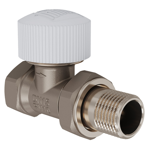 Клапан термостатический с накидной гайкой прямой 1/2'' ROYAL THERMO