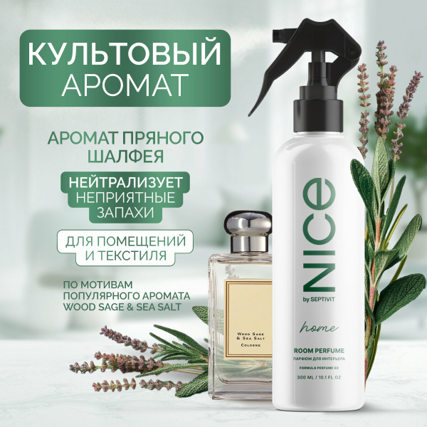 Парфюм для дома NICE by SEPTIVIT Formula 02  0,3л