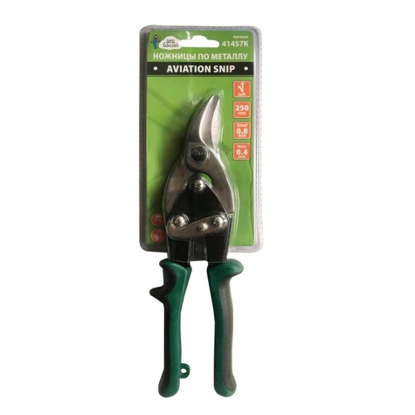 Ножницы по металлу 250мм левые Aviation Дед Банзай