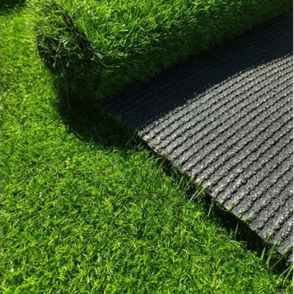 Покрытие искусственное "Трава" толщина 20мм 2,0*15 пог/м зеленый на латекс Baizheng