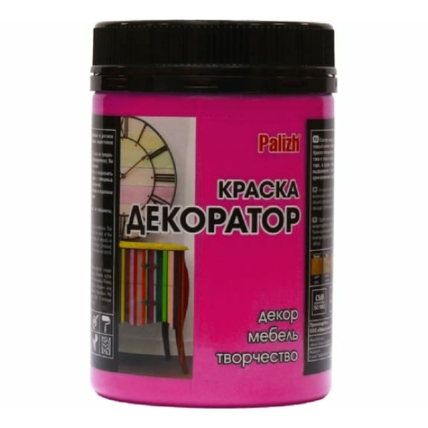 Краска колер акриловая ПалИж №108 ярко-роз. 360гр