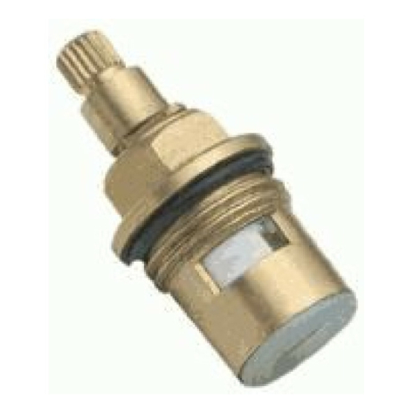 Кран-букса для смесителя 1/2" 8мм 20 шлицов 90° L52-3 LEDEME