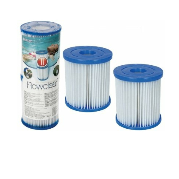 Комплект картриджей для фильтра-насоса тип1 1249л/час 2 шт BESTWAY