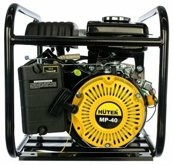 Мотопомпа бенз. для чистой воды 2,8л/с 300л/мин подъем 8м напор 30м MP-40 HUTER