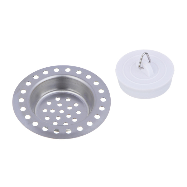 VETTA Набор для раковины решетка и пробка, 6см, нерж.сталь, CBV4141