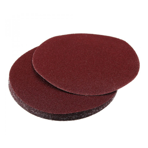 Круг абразивный Р600 125мм 5шт на тканевой подложке под липучку WILLMARK