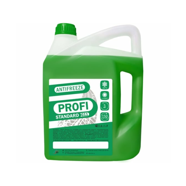 Антифриз зеленый G11 5кг STANDARD PROFI