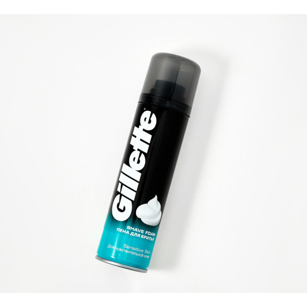 Пена для бритья Gillette Sensitive Skin 200мл