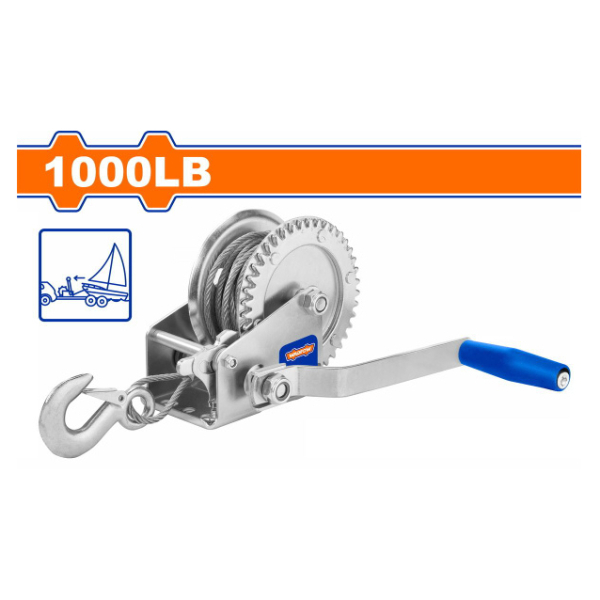 Лебедка барабанная 460 кг WJW1101 WADFOW