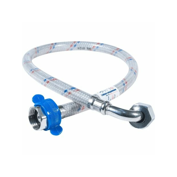 Подводка гибкая нейлон  60см г/г 1/2" - 1/2"угол