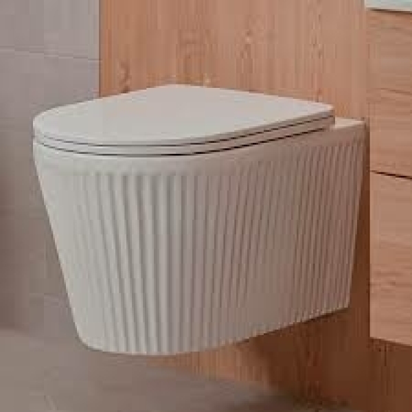 Унитаз подвесной безободковый торнадо микролифт/дюропласт Still AZARIO