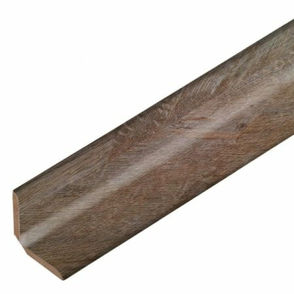 Угол МДФ универсальный Дуб лофт темный 2620*25*25мм КР 1/20