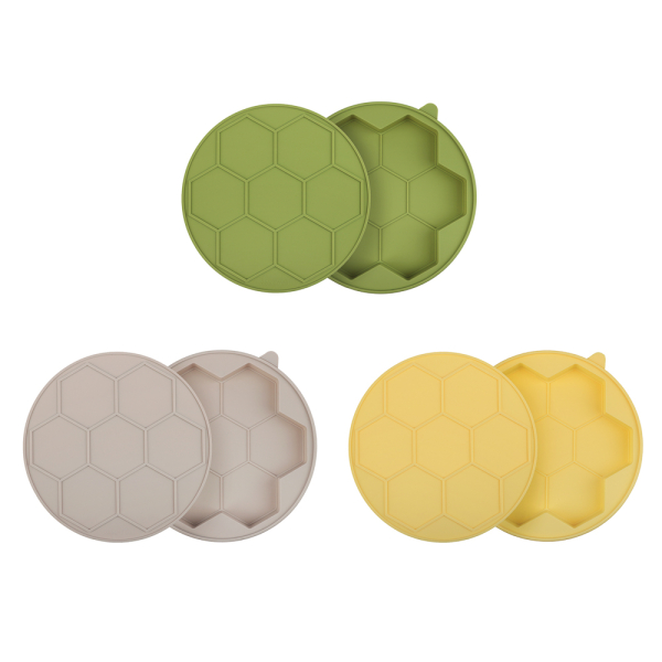 VETTA Форма для выпечки с крышкой для котлет, сырников, оладий 23см, силикон, 3 цвета