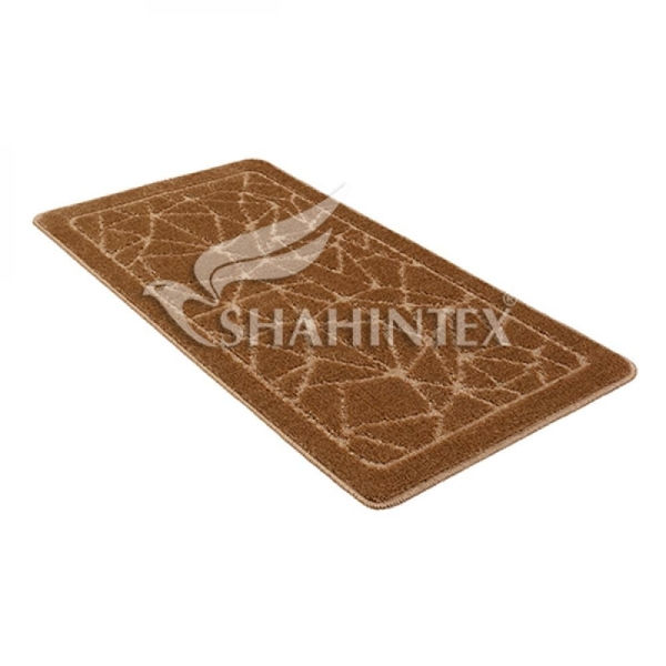Коврик для ванной 60*100см кофе с молоком 55 PP 001 SHAHINTEX
