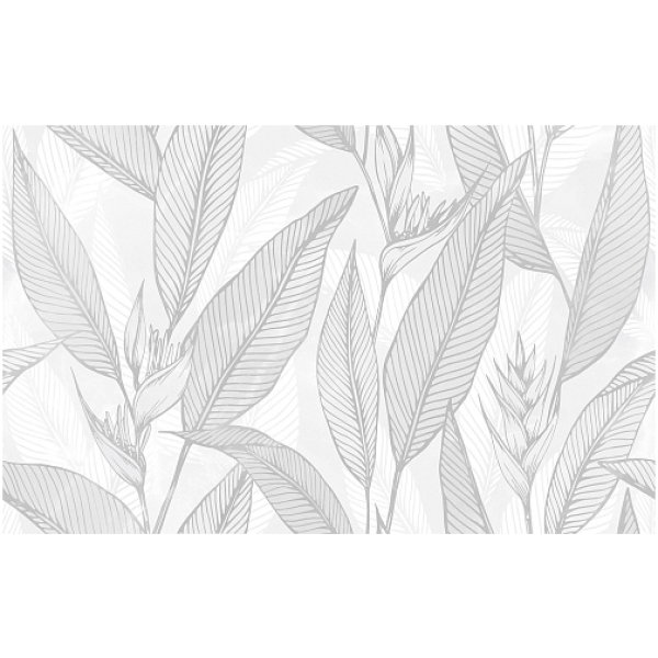 Эдем 250х400 плитка настенная белый низ 02 Gracia Ceramica