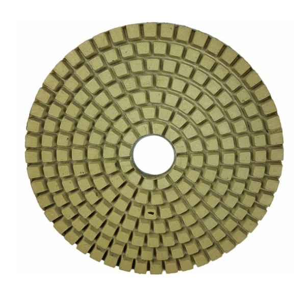 Круг алмазный гибкий шлифовальный Р100 100мм мокрое шлифование Черепашка Вихрь