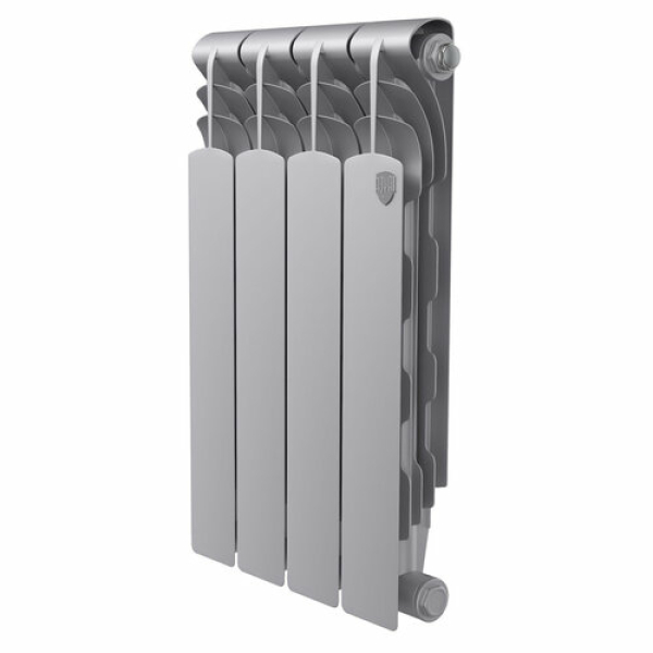 !Радиатор Royal Thermo Revolution Bimetall 500 2.0/Silver Satin – 12 секц.