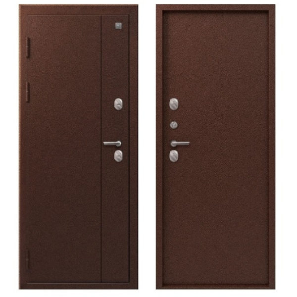 Дверь Т-111 Антик медь/ Антик медь 860*2050 R Центурион