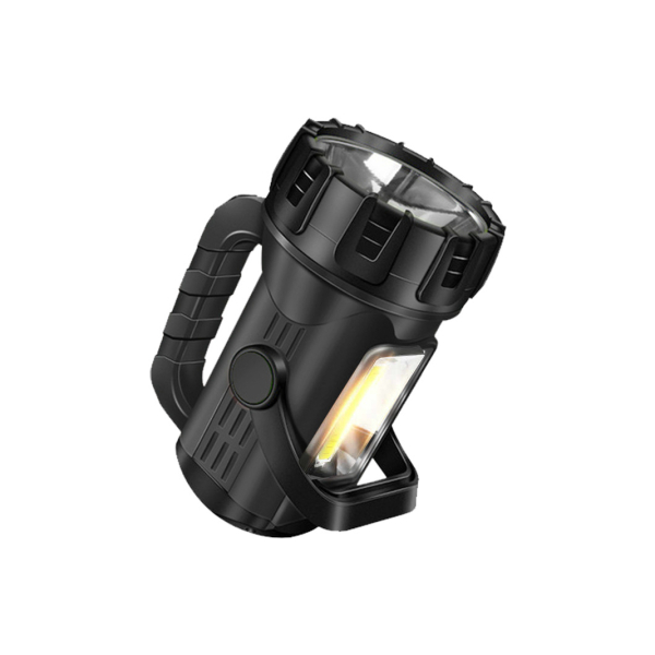 Фонарь-прожектор 1св/д 5W+COB 5W,350lm+350lm, з/у micro USB 8010WLith (лит.акк.3,7V3,6Ah) Космос