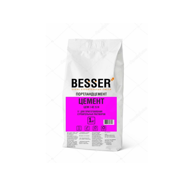 Цемент М500 3 кг "BESSER"